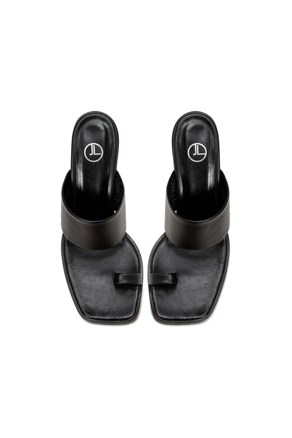 JL Twins-Eda Mules Siyah-Sandalet & Terlik-2-Milagron.com