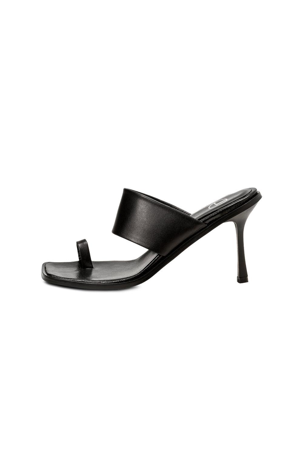 JL Twins-Eda Mules Siyah-Sandalet & Terlik-3-Milagron.com