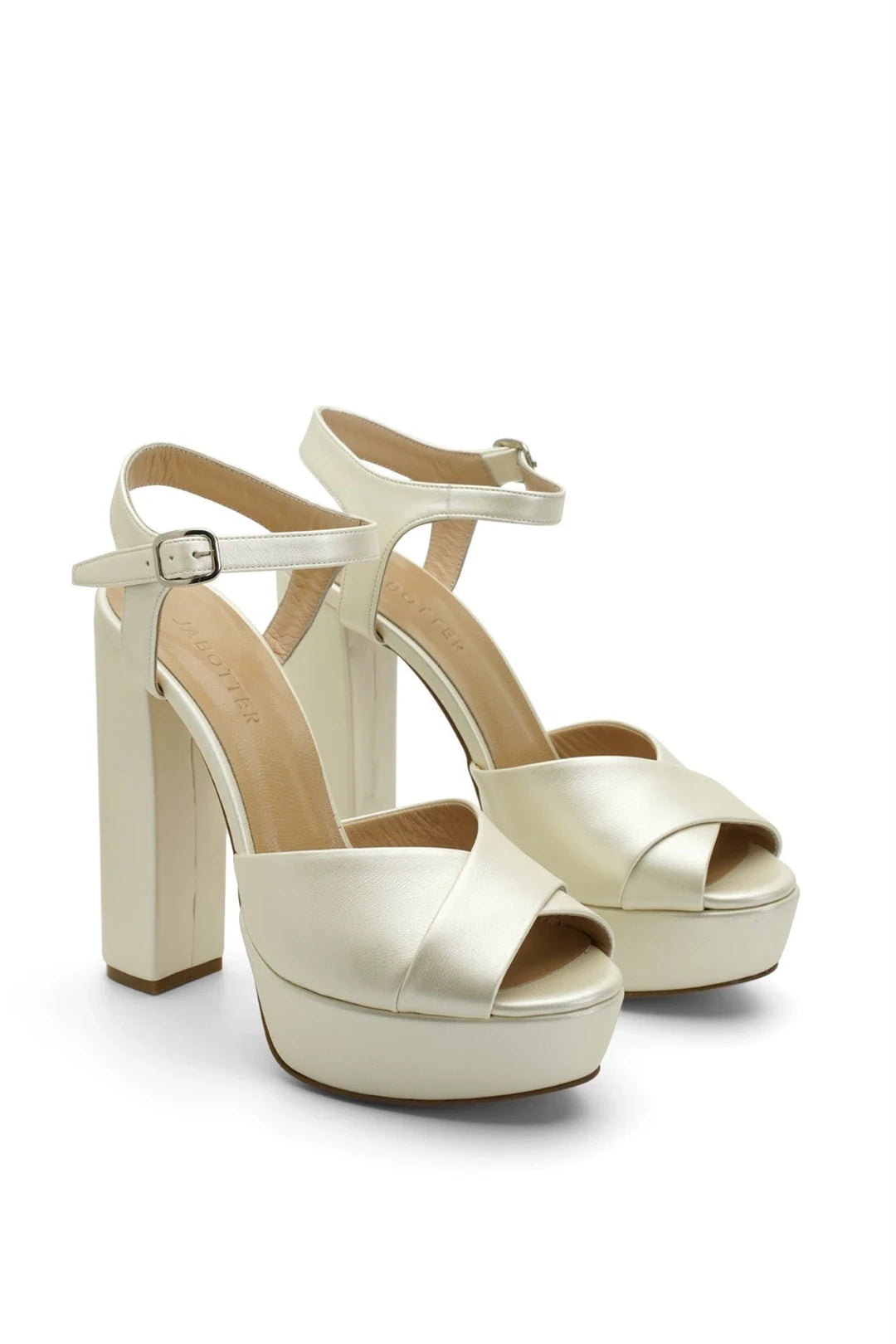 Carla Deri 14 Cm Platform Topuklu Ayakkabı