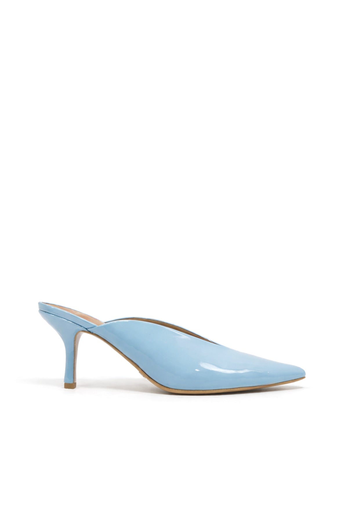Evelia Rugan 7 Cm Topuklu Terlik