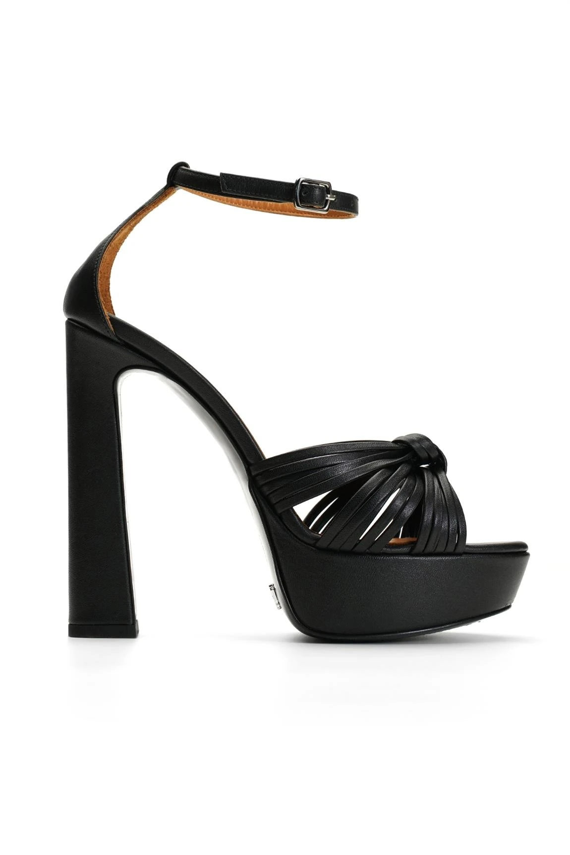 Gwen Deri 14 Cm Platform Topuklu Ayakkabı