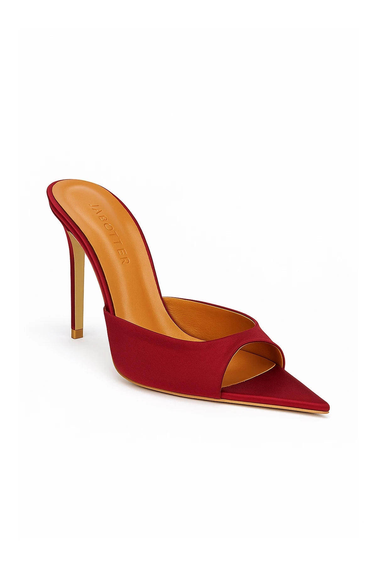 Rosalia Saten 10 Cm Topuklu Terlik