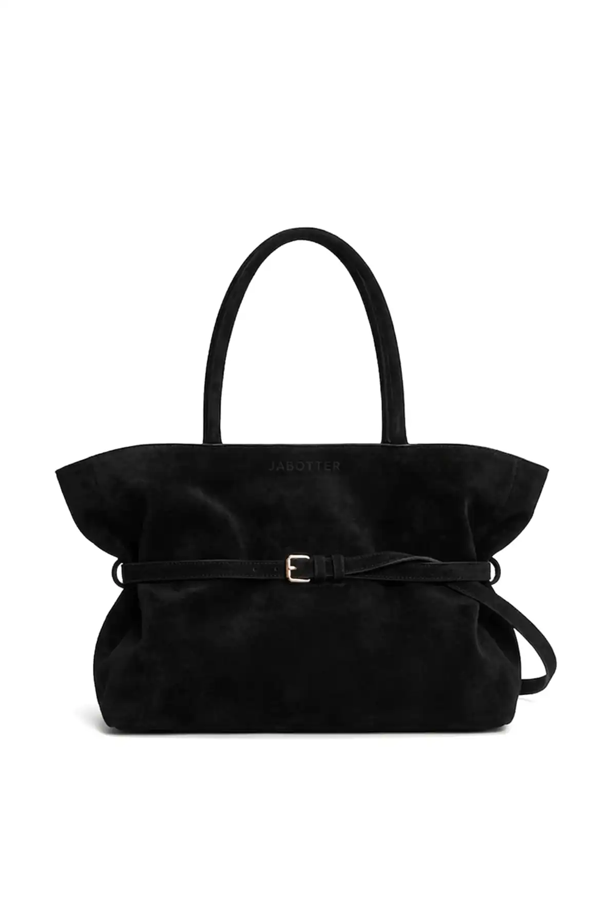 Jabobag Tote Medium Süet Omuz Çantası