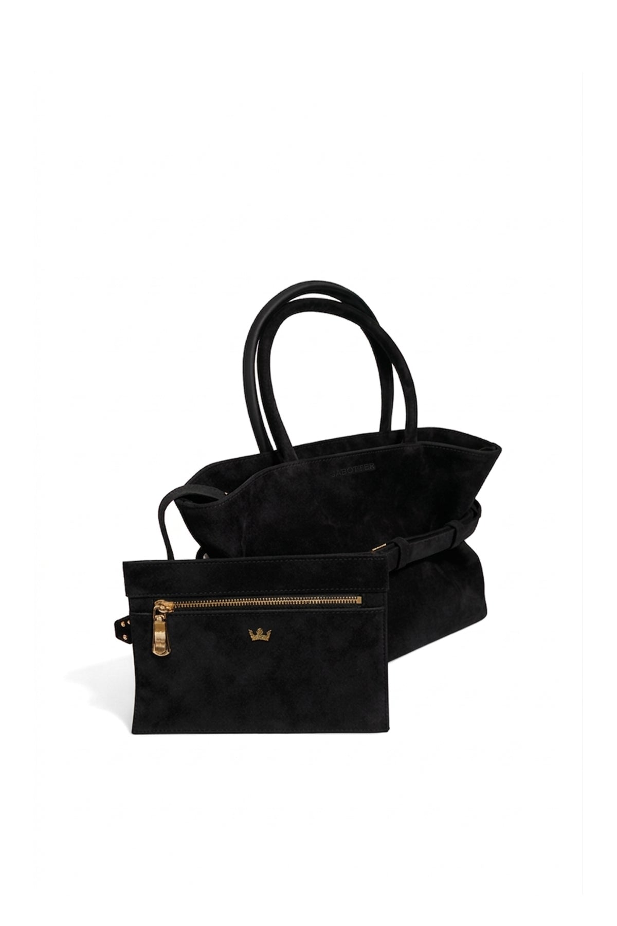 Jabobag Tote Small Süet Omuz Çantası