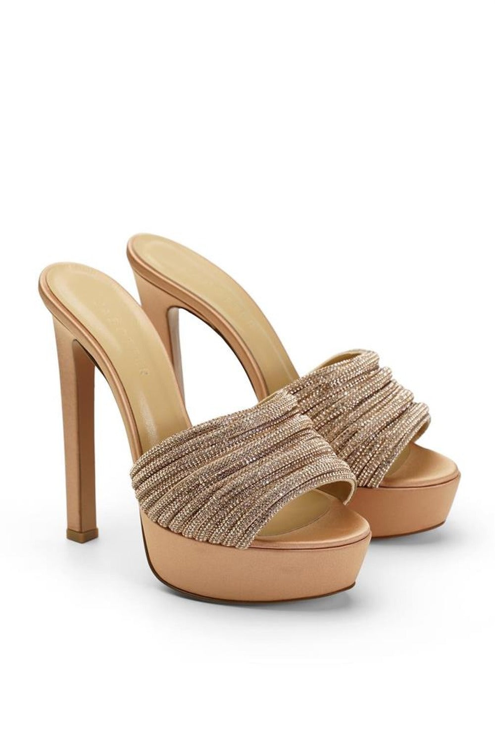 Tracy Saten 14 Cm Topuklu Terlik