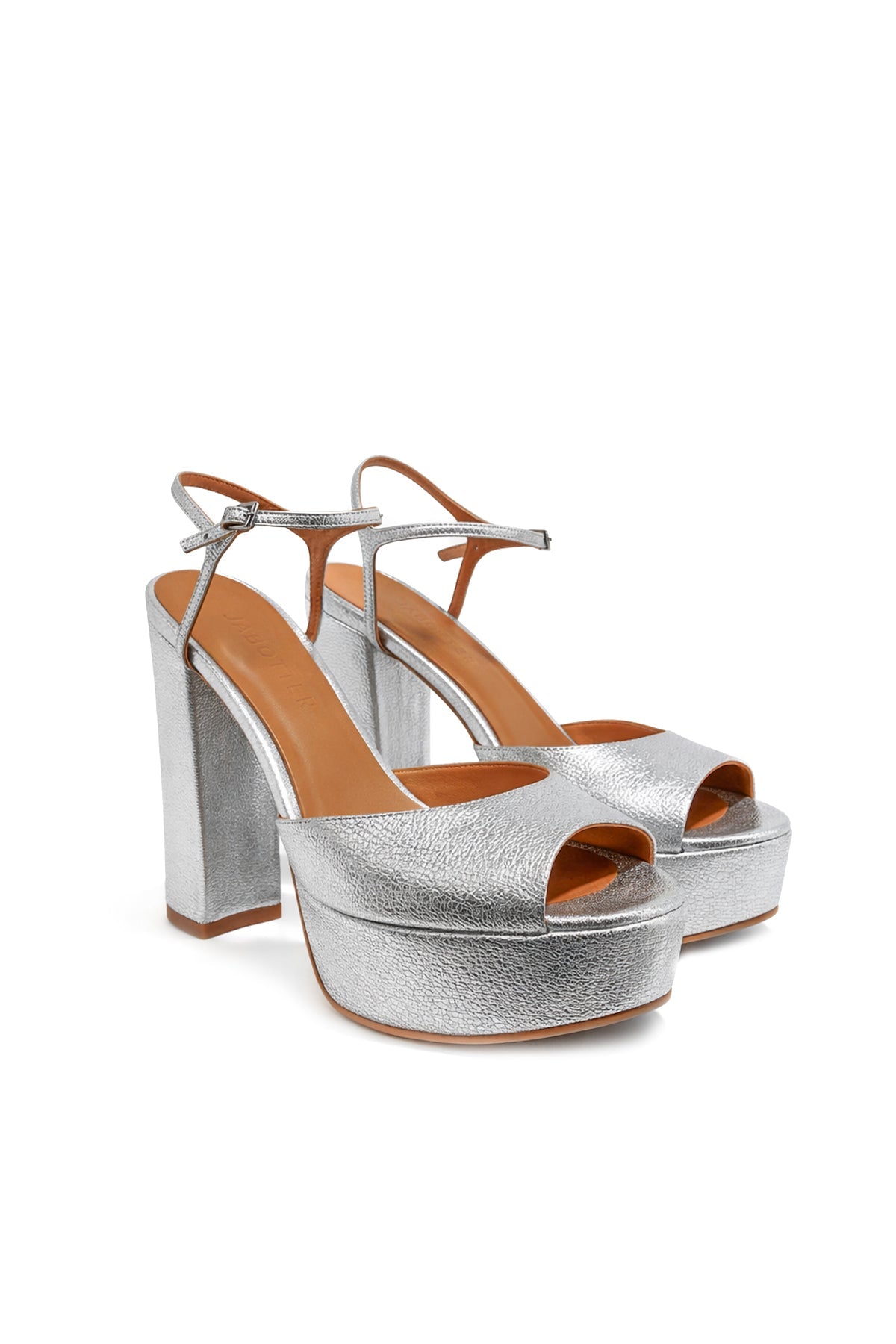 Vera Deri 12 Cm Platform Topuklu Ayakkabı