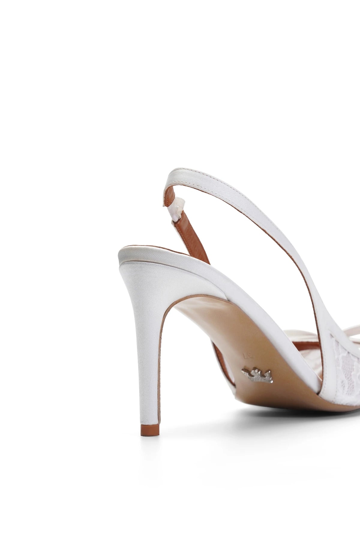 Verona Saten 8 Cm Stiletto