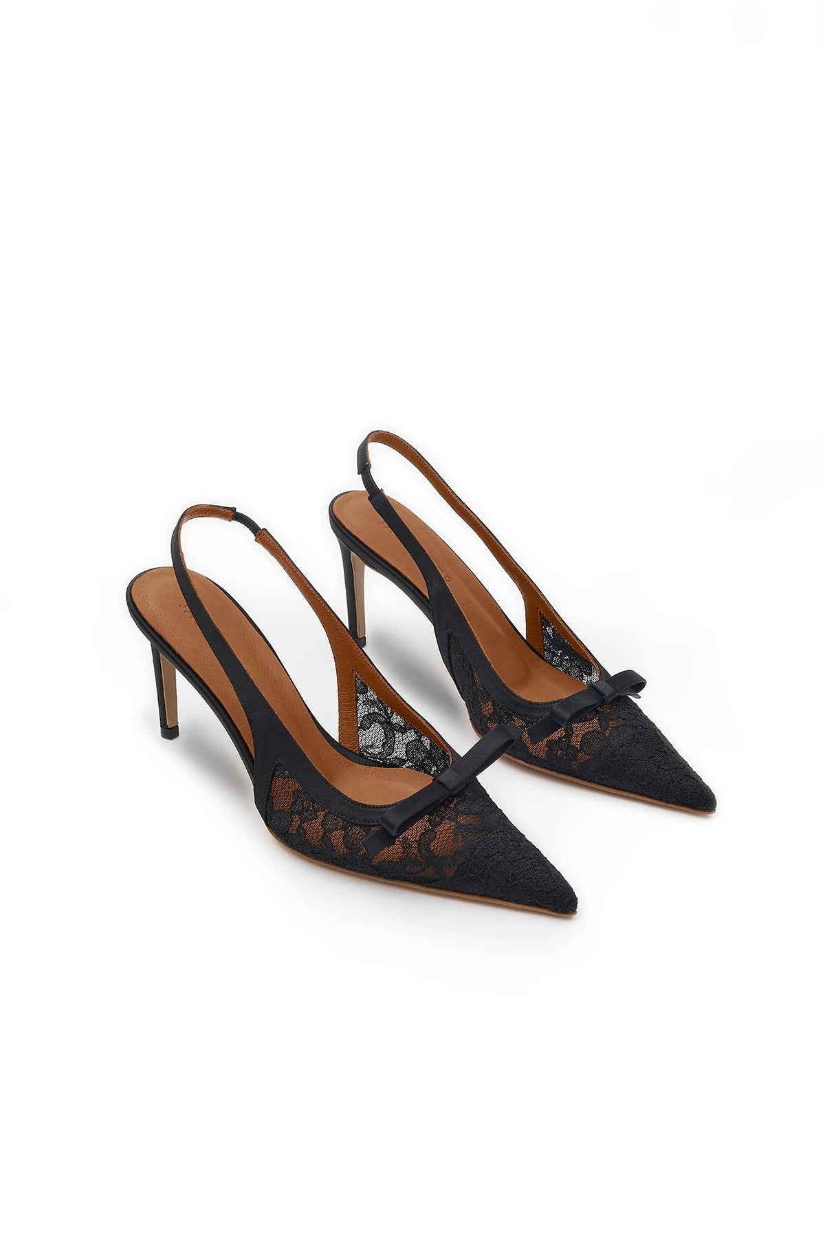 Verona Saten 8 Cm Stiletto