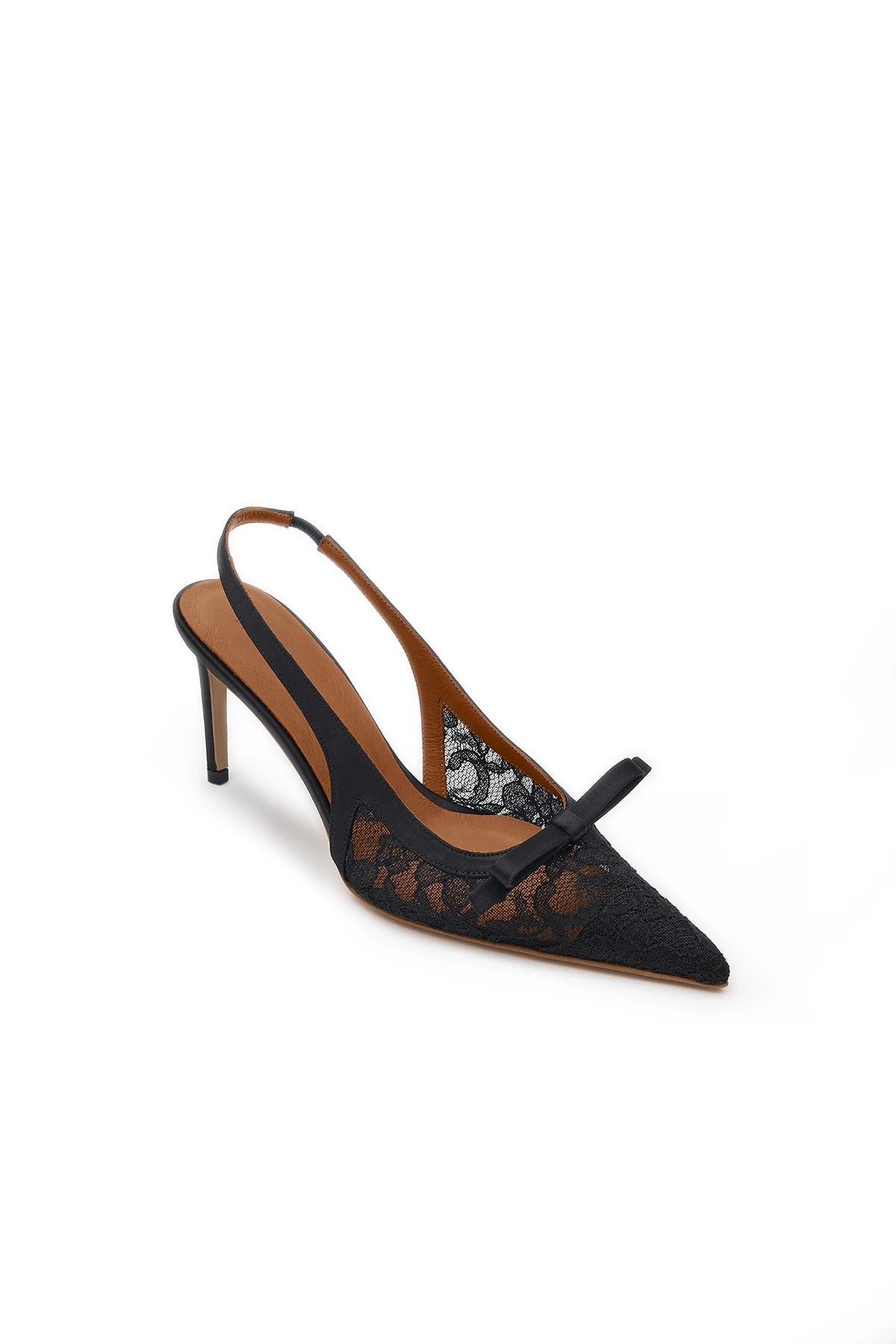 Verona Saten 8 Cm Stiletto