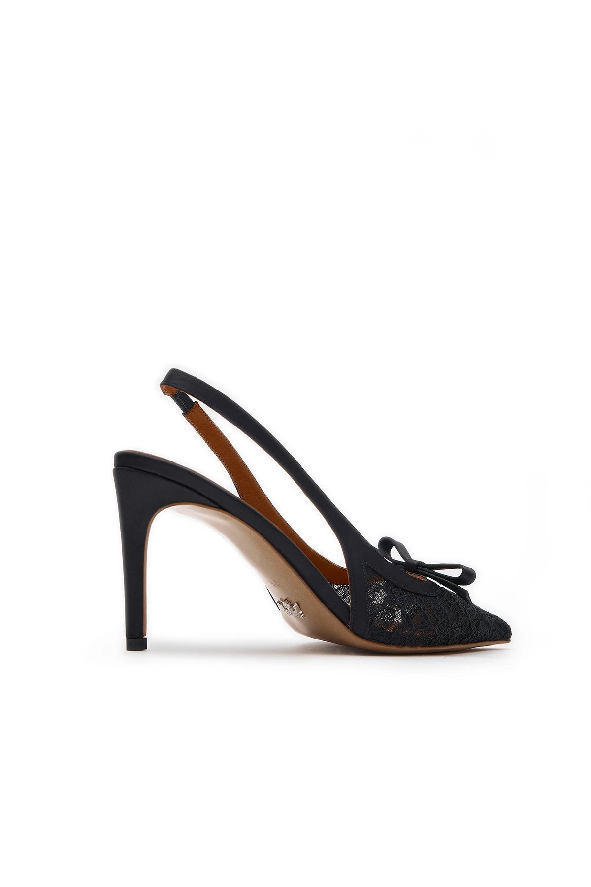 Verona Saten 8 Cm Stiletto