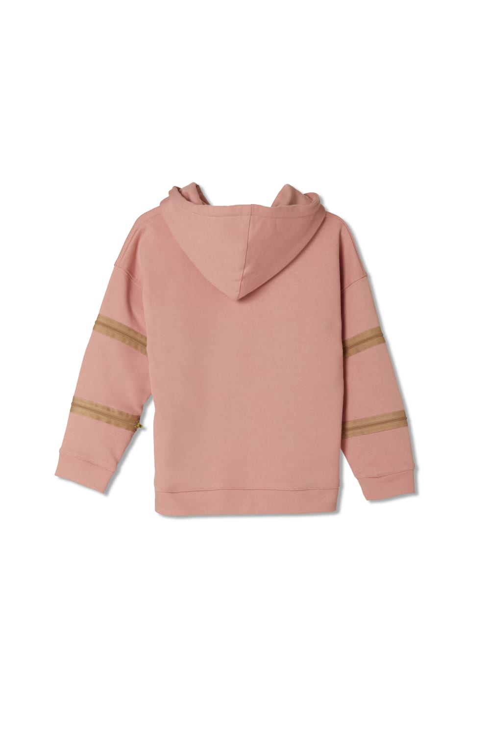 JayJayJumpie-3'ü Bir Arada Dönüşebilir Hoodie Çıkarılabilir Dirsek Parçalı Kapüşonlu Çocuk Sweatshirt | Pembe-Sweatshirts & Hoodies-2-Milagron.com