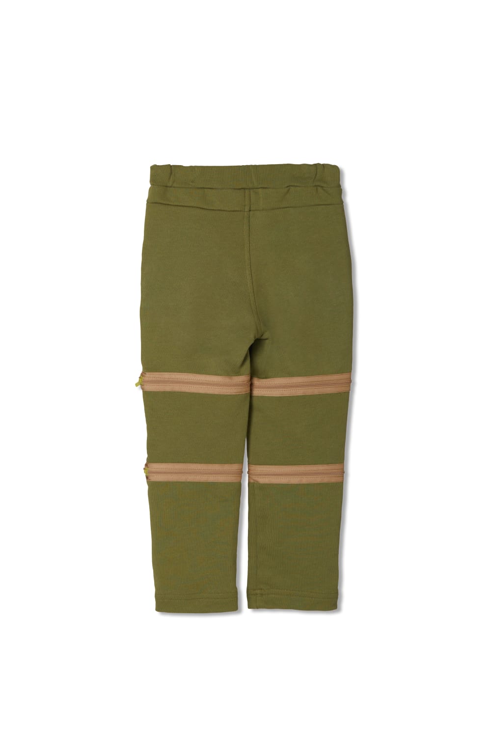 JayJayJumpie-3'ü Bir Arada Dönüşebilir Joggers Çıkarılabilir Diz Parçalı Çocuk Pantolon | Haki-Pantolon-1-Milagron.com