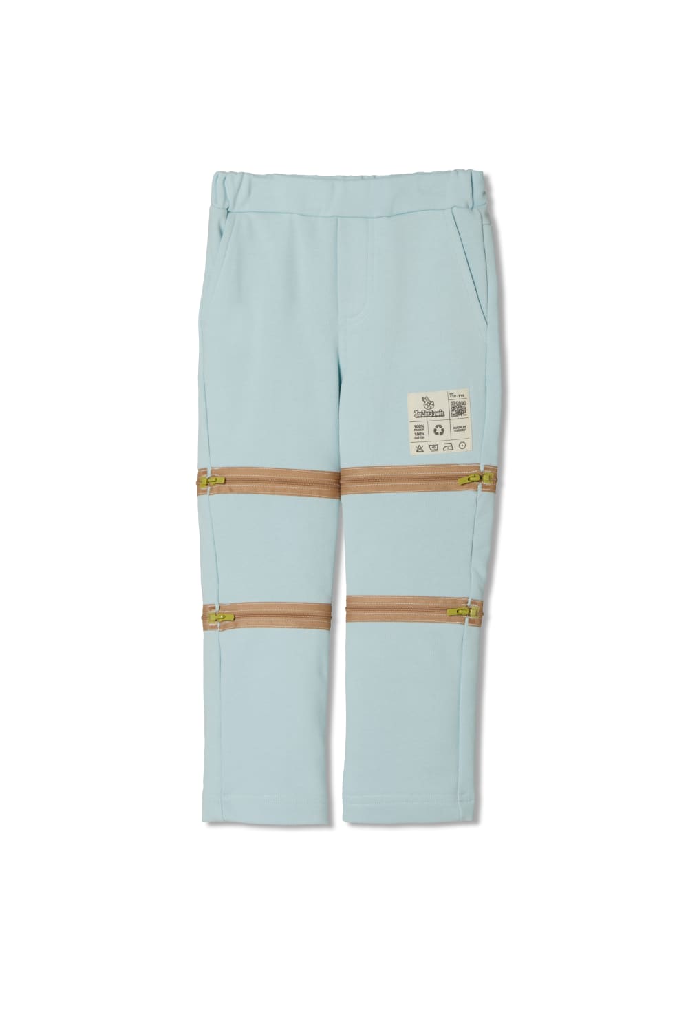 JayJayJumpie-3'ü Bir Arada Dönüşebilir Joggers Çıkarılabilir Diz Parçalı Çocuk Pantolon | Mavi-Pantolon-2-Milagron.com