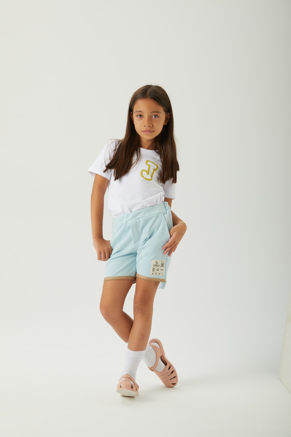 JayJayJumpie-3'ü Bir Arada Dönüşebilir Joggers Çıkarılabilir Diz Parçalı Çocuk Pantolon | Mavi-Pantolon-5-Milagron.com