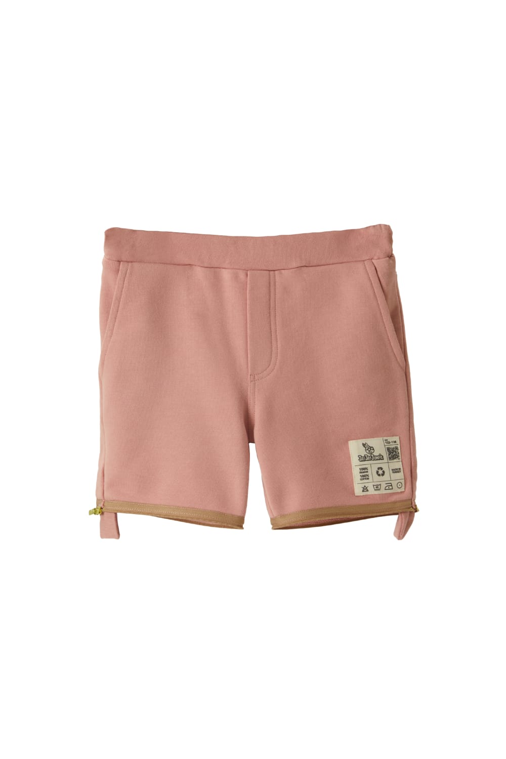 JayJayJumpie-3'ü Bir Arada Dönüşebilir Joggers Çıkarılabilir Diz Parçalı Çocuk Pantolon | Pembe-Pantolon-3-Milagron.com
