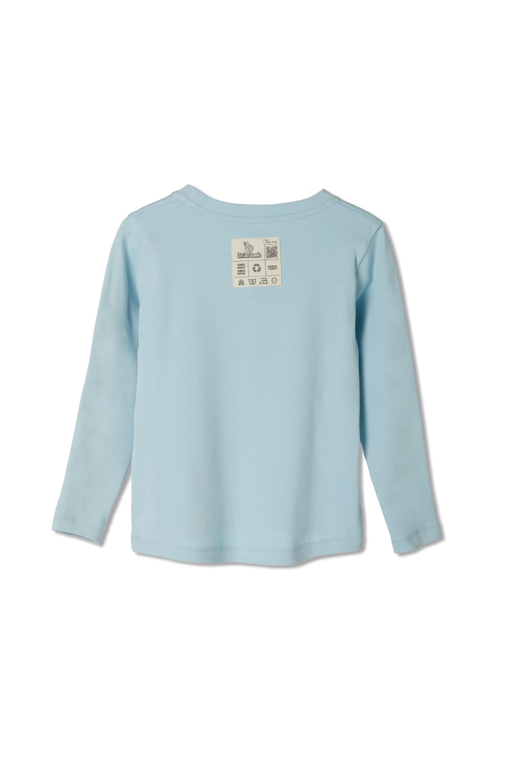 JayJayJumpie-Classic Uzun Kollu Tişört | Mavi-T-Shirts-2-Milagron.com