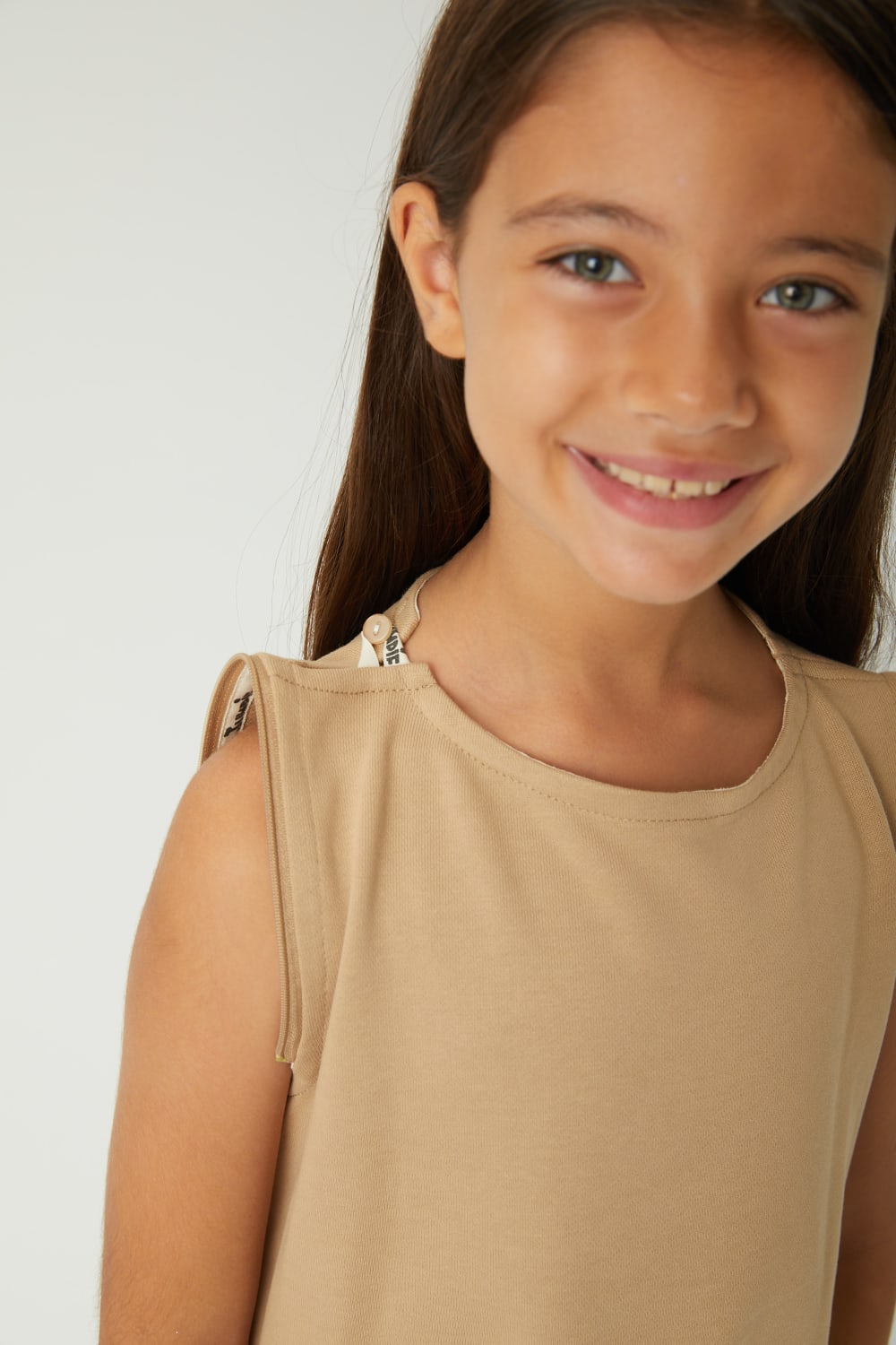 JayJayJumpie-Dönüştürülebilir Çocuk Elbise | Bej-Çocuk Elbise & Tulum-5-Milagron.com