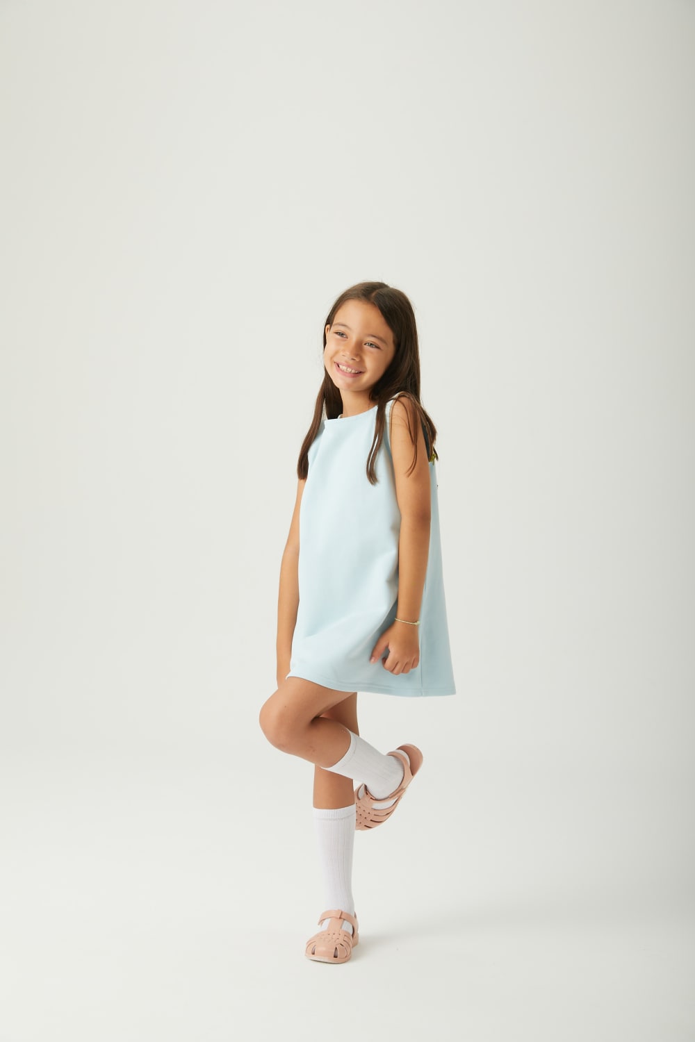 JayJayJumpie-Dönüştürülebilir Çocuk Elbise | Mavi-Çocuk Elbise & Tulum-3-Milagron.com