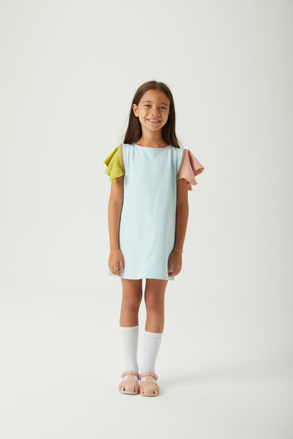 JayJayJumpie-Dönüştürülebilir Çocuk Elbise | Mavi-Çocuk Elbise & Tulum-7-Milagron.com