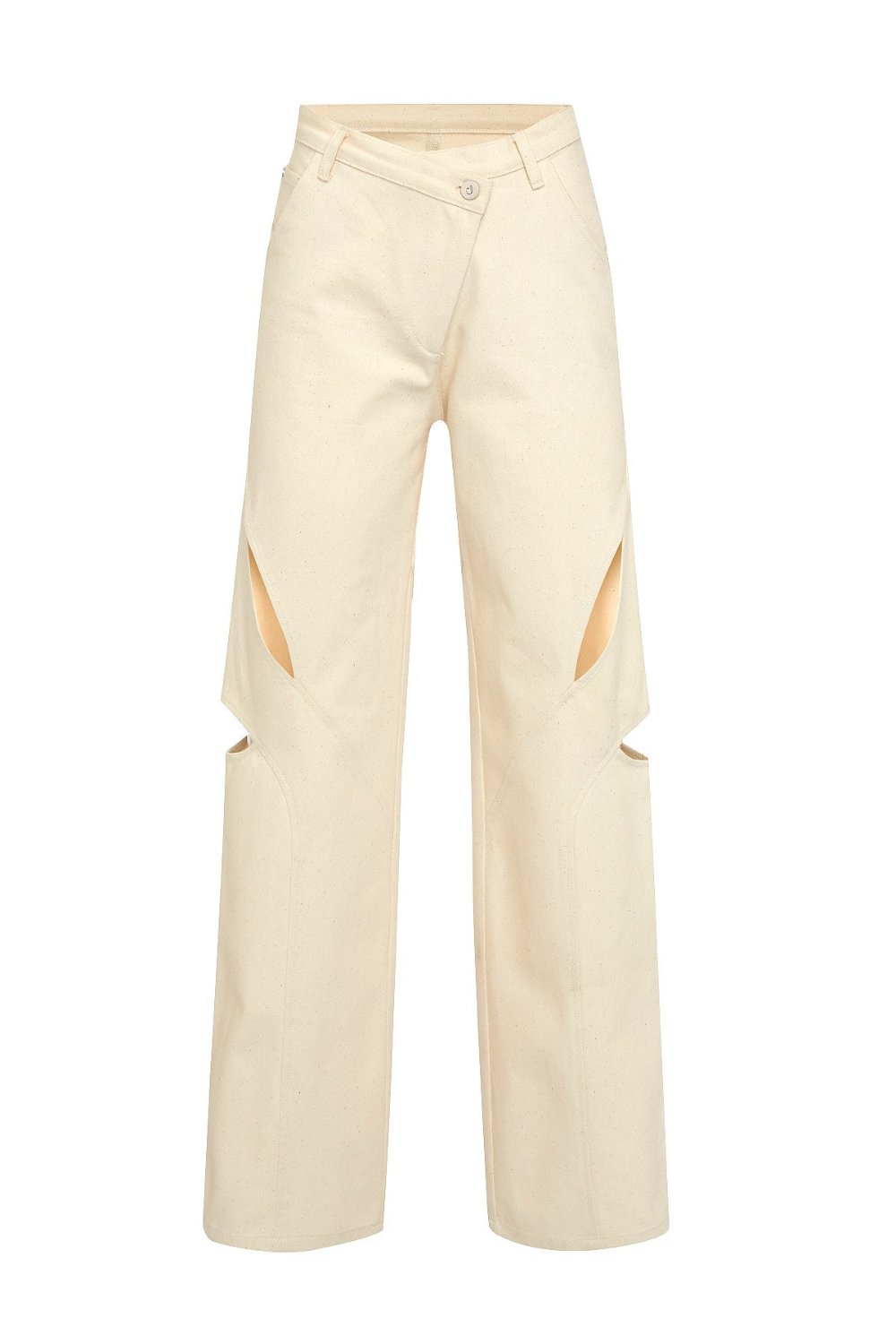 Jendue-Chaby Cut Out Pants-Kot Pantolon-3-Milagron.com