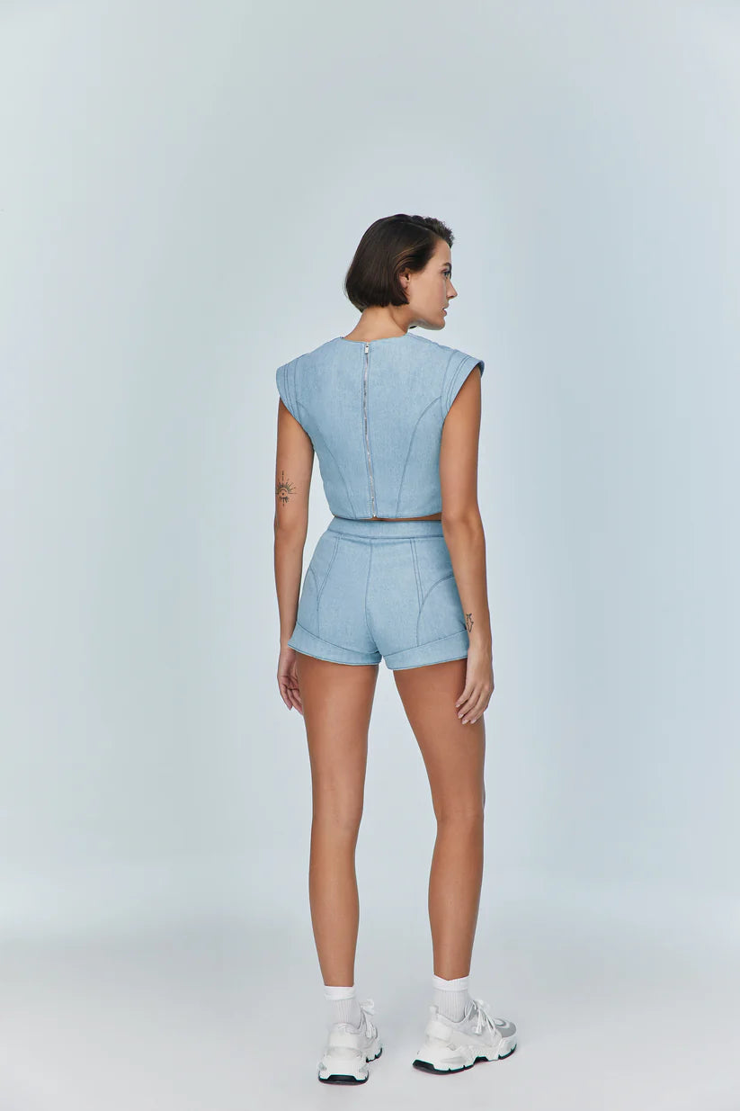 Jendue-Marvel V Neck Top-Top-3-Milagron.com