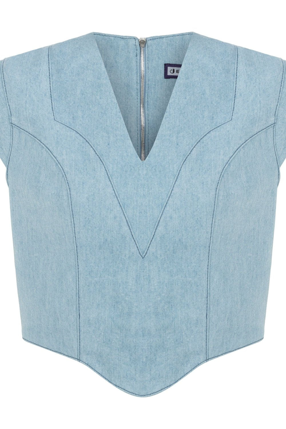 Jendue-Marvel V Neck Top-Top-4-Milagron.com