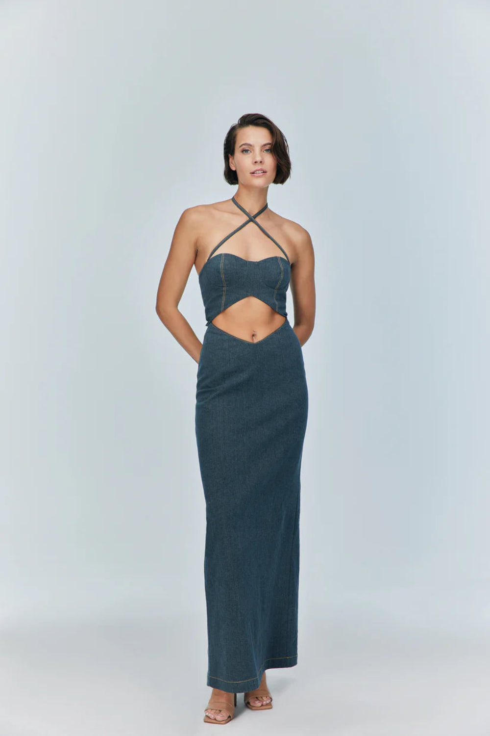 Jendue-Monte Maxi Dress-Elbise-1-Milagron.com
