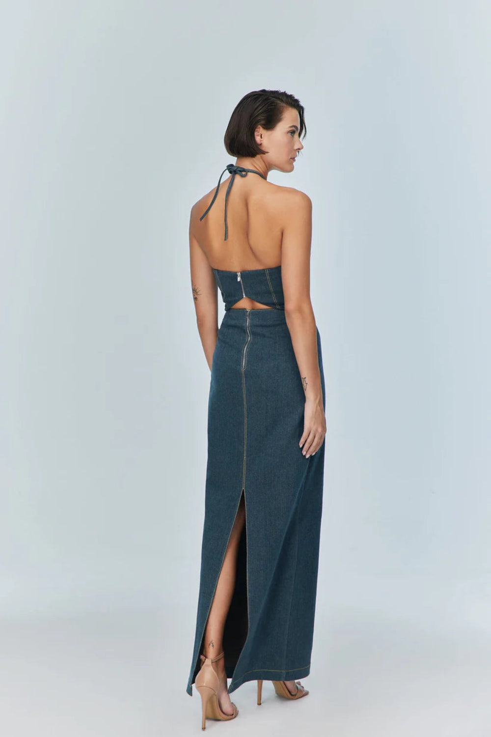 Jendue-Monte Maxi Dress-Elbise-3-Milagron.com