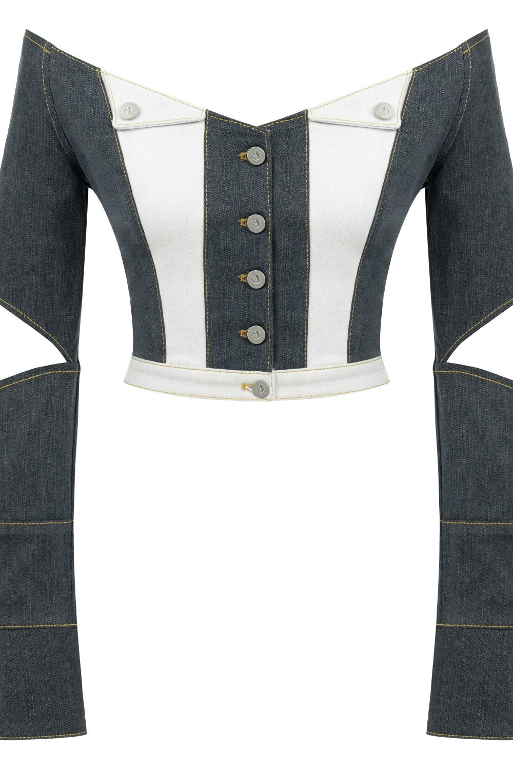 Jendue-Monte Off Shoulder Top-Top-4-Milagron.com