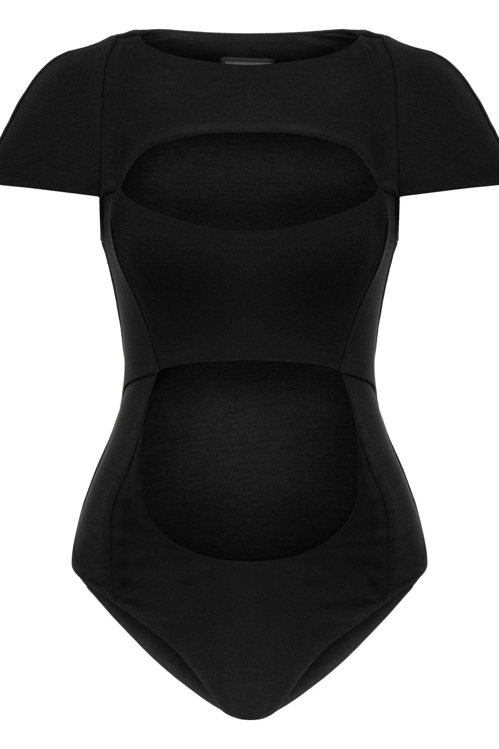 Jendue-Otara Black Bodysuit-Bodysuit-4-Milagron.com