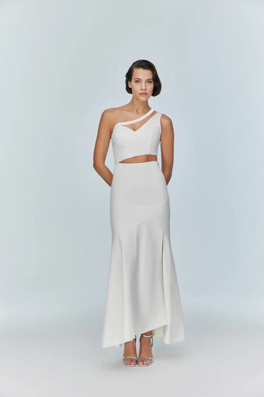 Jendue-Ron Asymmetric Dress-Elbise-1-Milagron.com