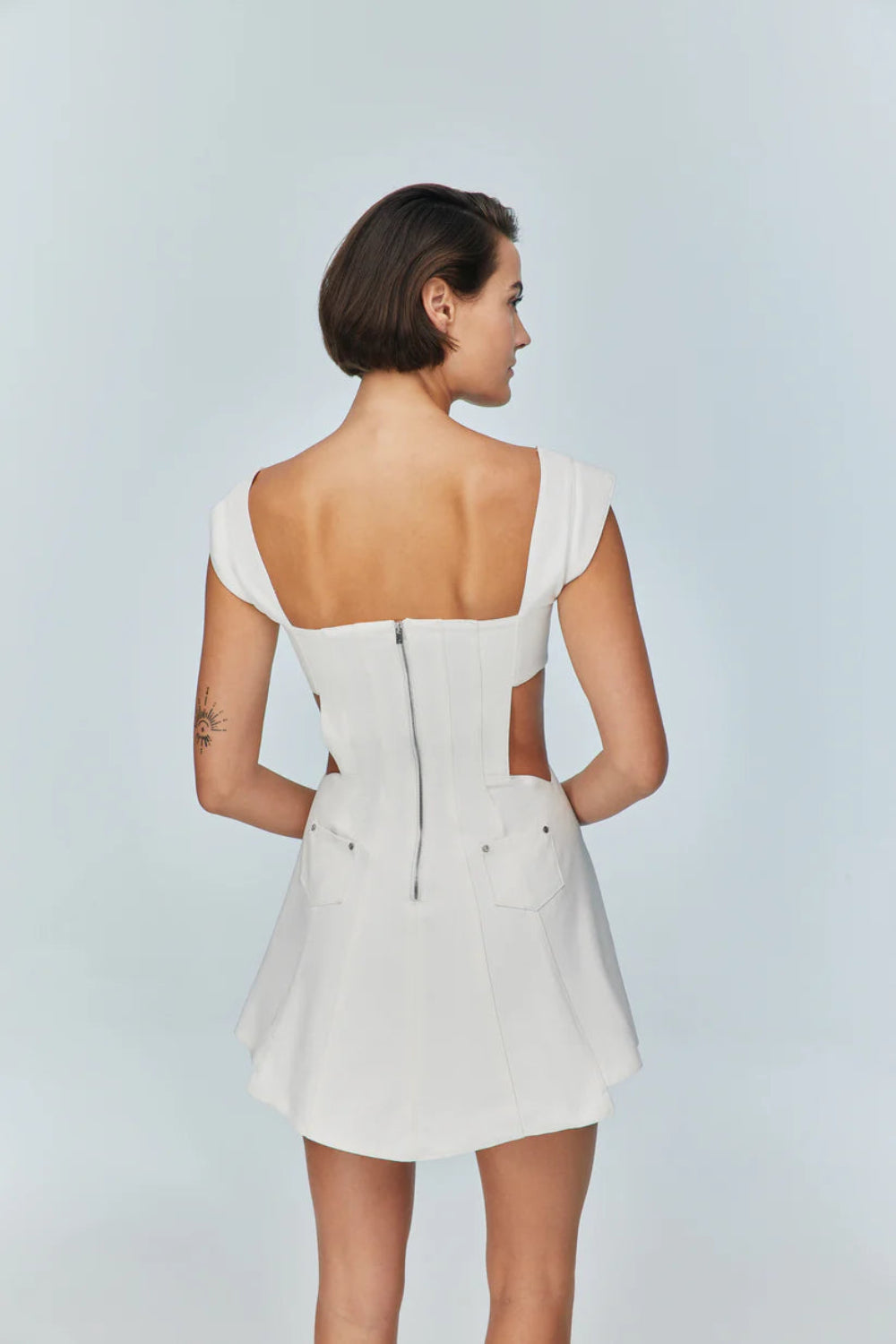 Jendue-Ron Cut Out Dress-Elbise-3-Milagron.com