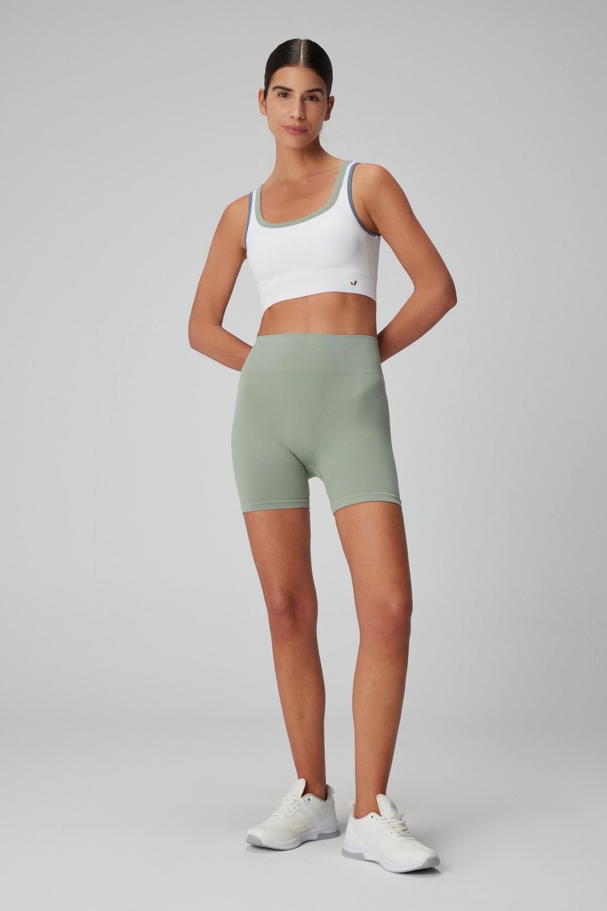 Jerf-Lucia Biker Tayt Açık Yeşil-Tayt-3-Milagron.com