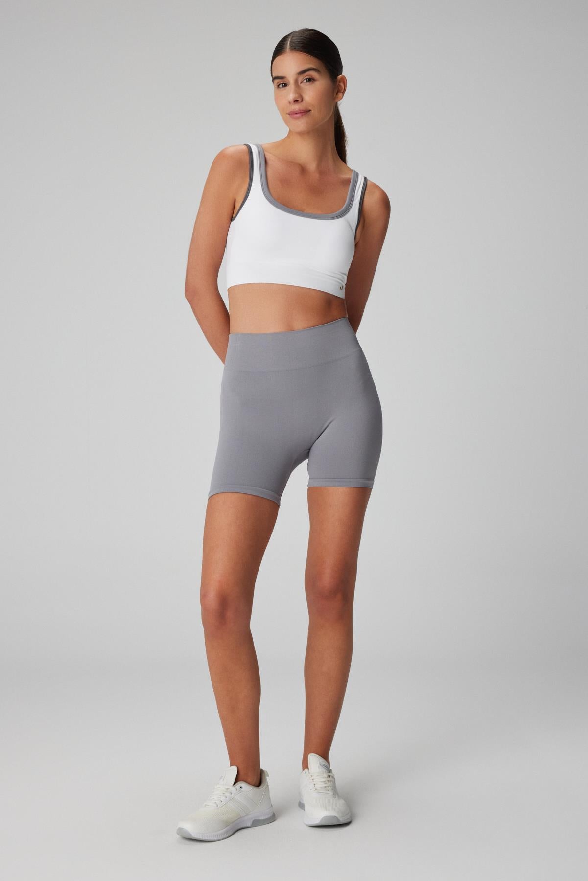 Jerf-Lucia Biker Tayt Gri-Tayt-3-Milagron.com