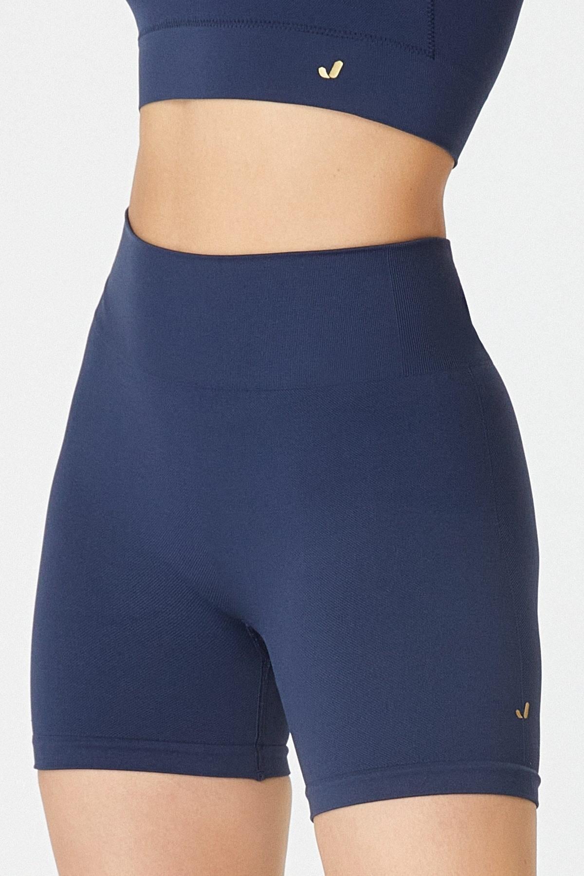 Jerf-Lucia Biker Tayt Lacivert-Tayt-3-Milagron.com