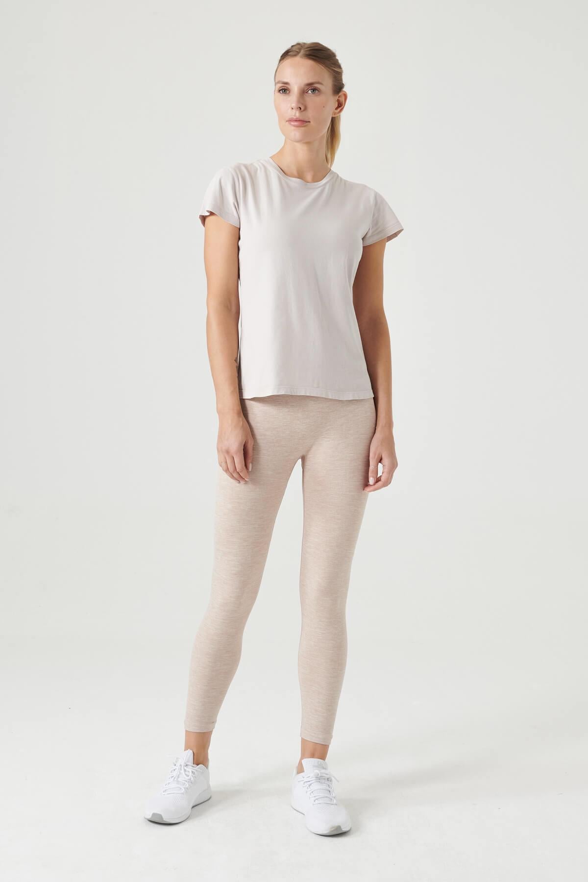 Jerf-Lydney Kadın T Shirt Bej-T-shirt-3-Milagron.com