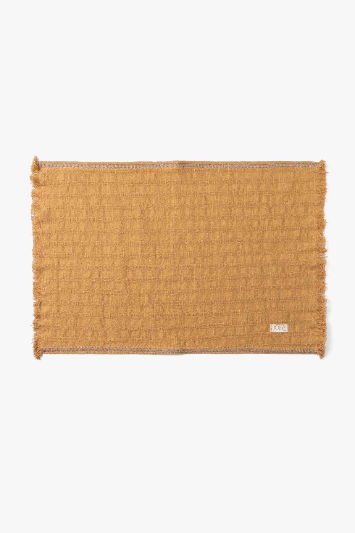 Frig Amerikan Servis | 35x50 cm | %100 Doğal Pamuk | Gofre Doku | Püsküllü | Jojomia