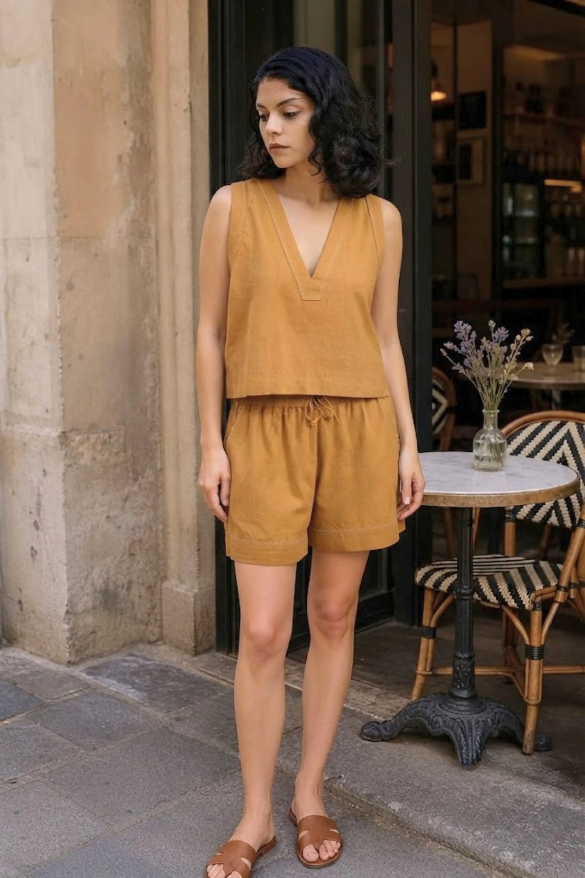 Nina Crop-Şort Takım