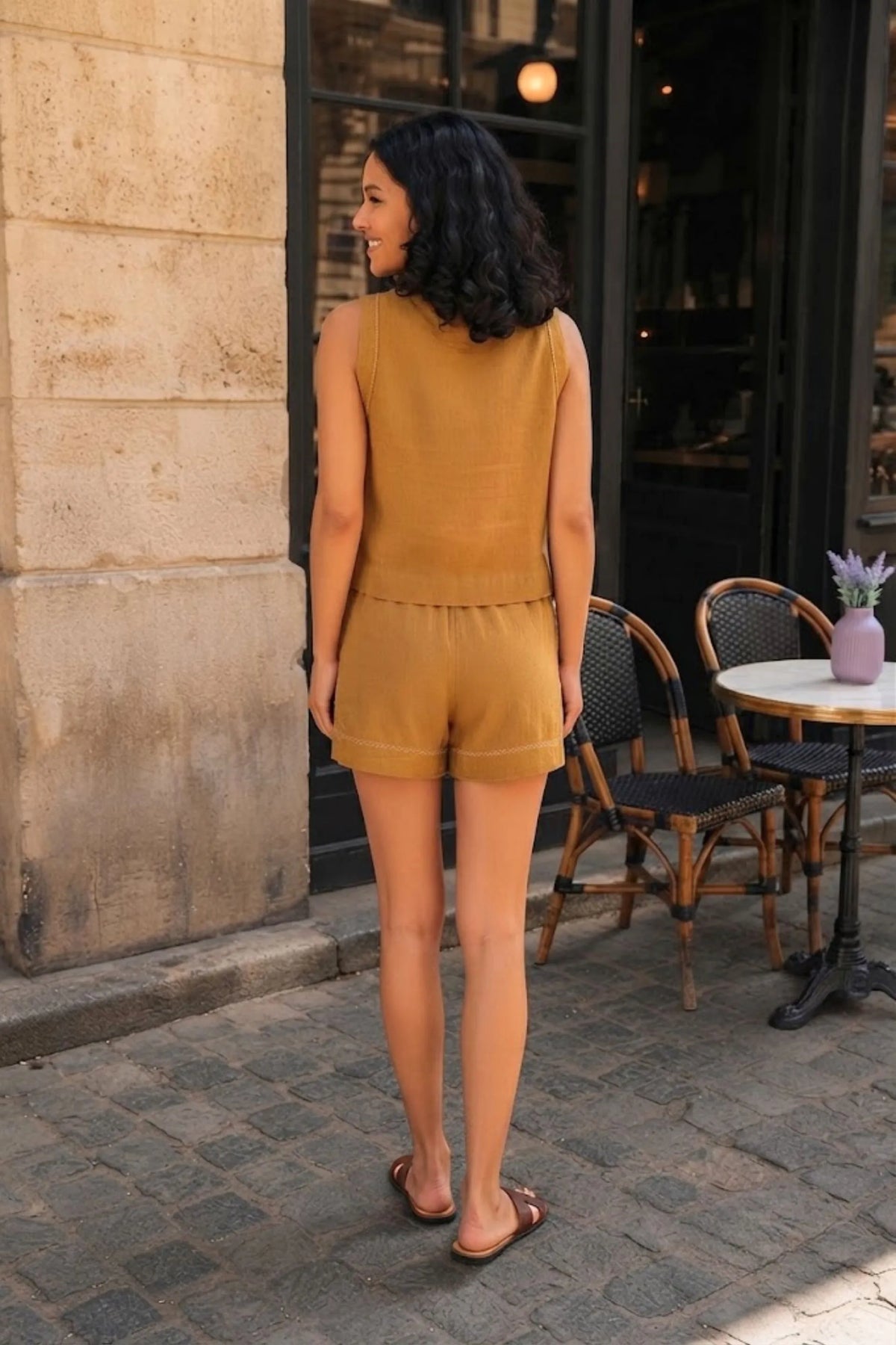 Nina Crop-Şort Takım