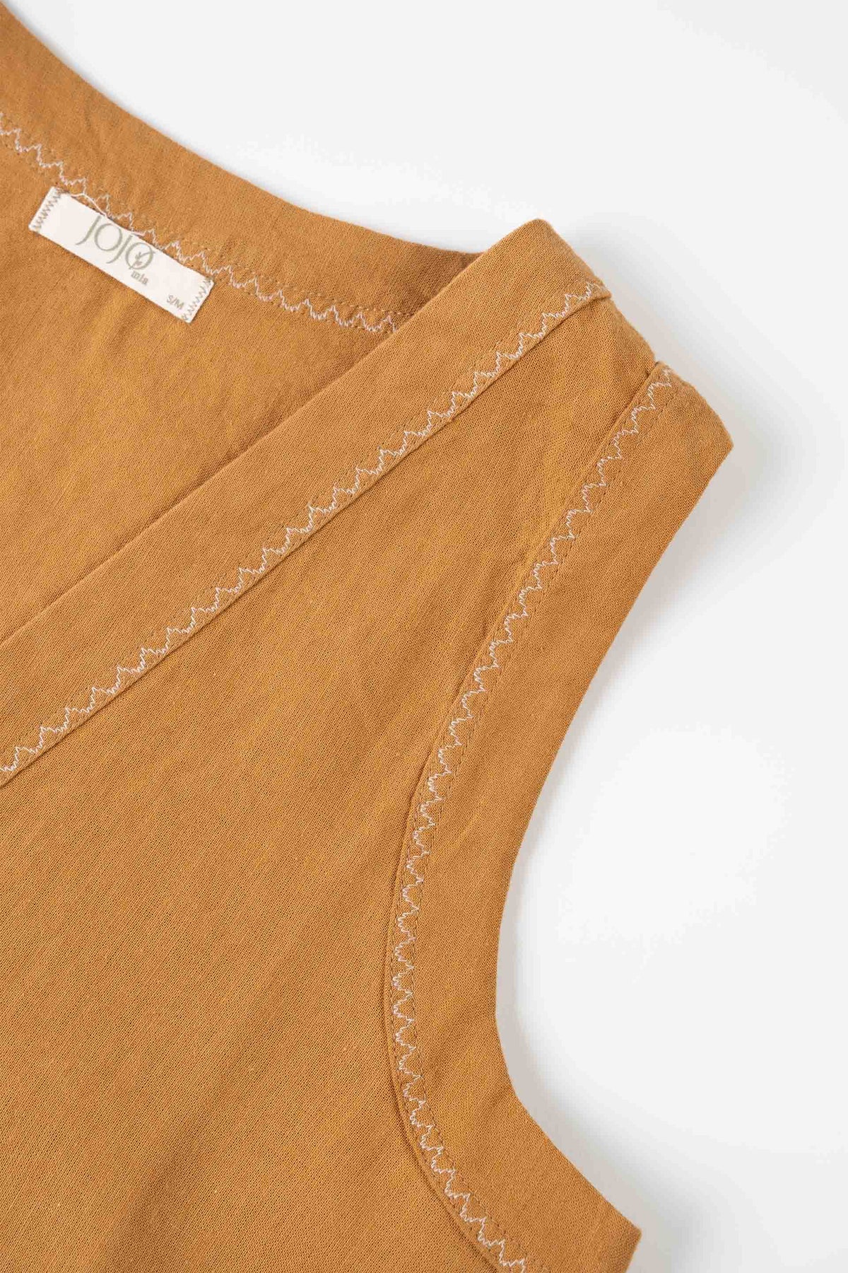 Nina Crop Üst V Yaka Nakış Detaylı