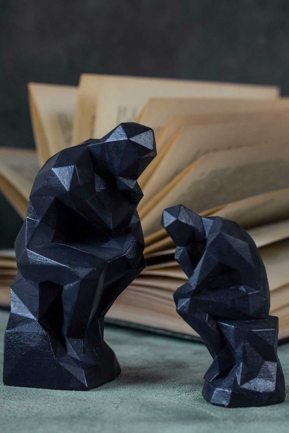 Jomo Tasarım-Beton Düşünen Adam Seti-Biblo-2-Milagron.com