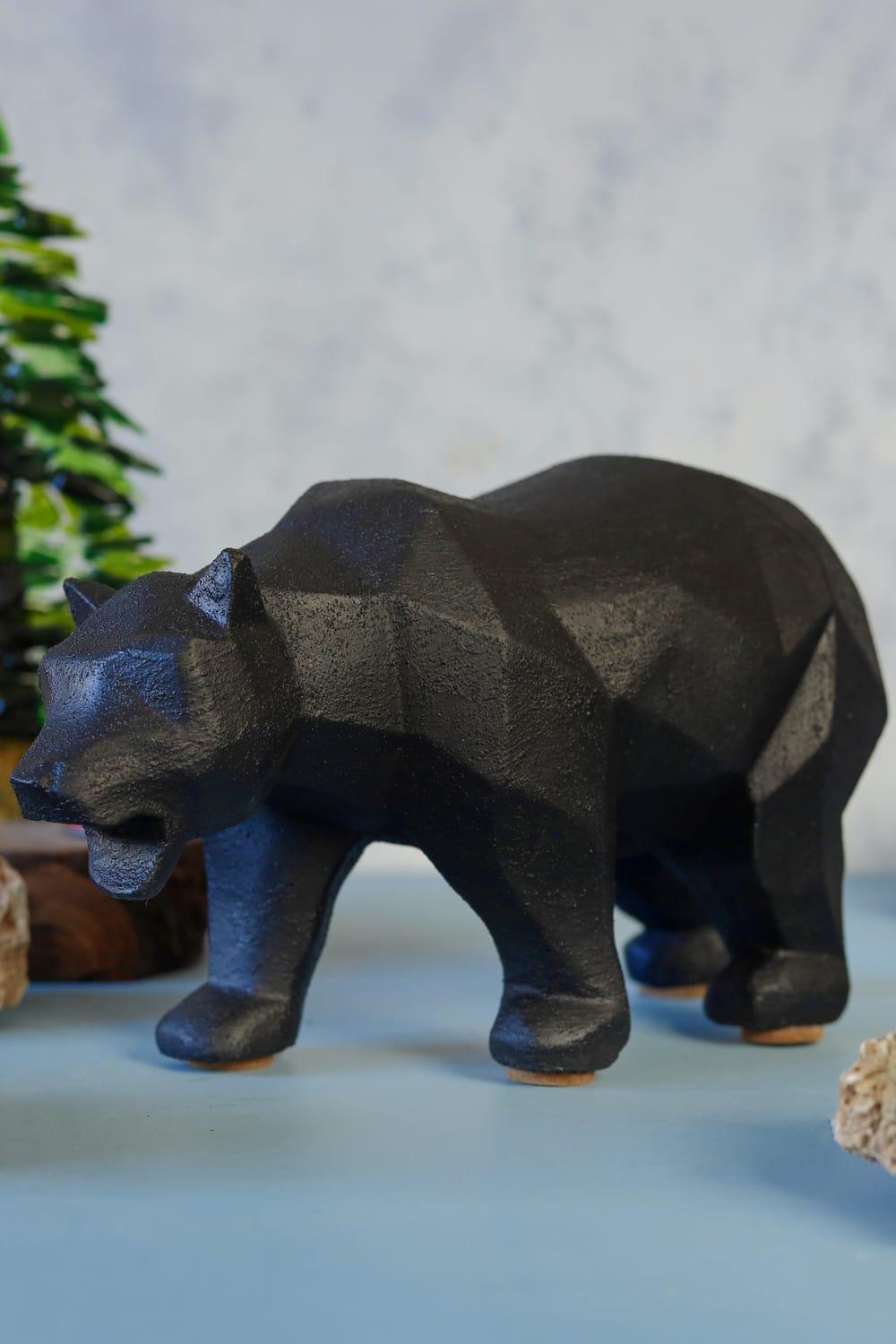 Jomo Tasarım-Beton Köşeli Ayı-Biblo-1-Milagron.com