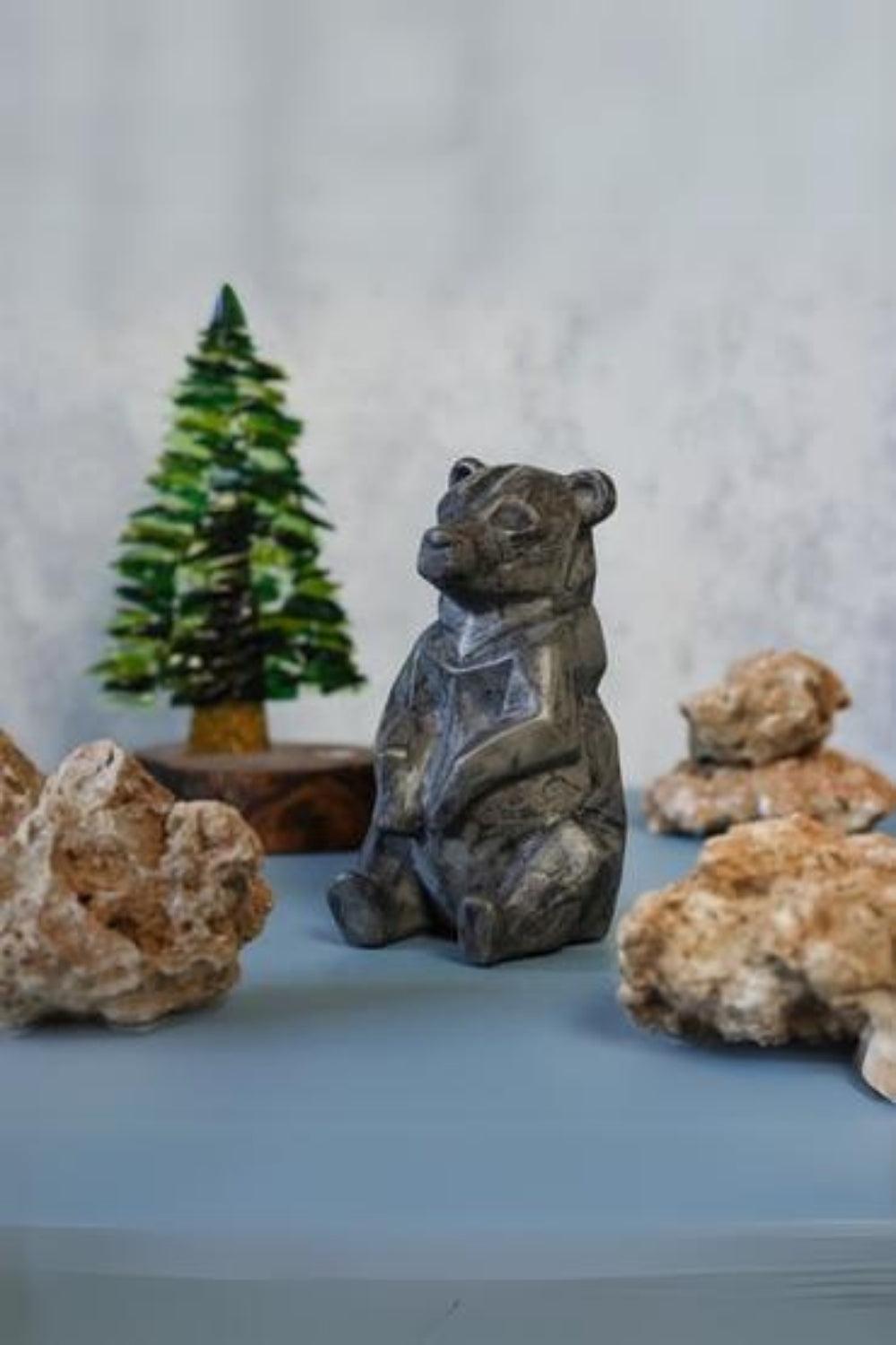 Jomo Tasarım-Beton Köşeli Boz Ayı-Biblo-1-Milagron.com