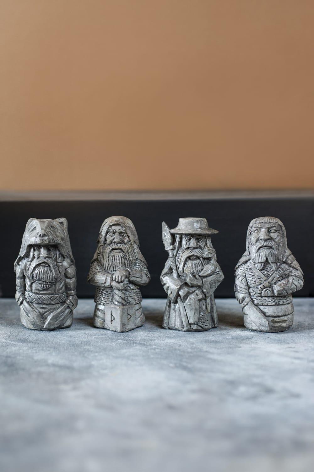 Jomo Tasarım-Beton Odin-Thor-Tyr-Ulfhednar-Biblo-2-Milagron.com