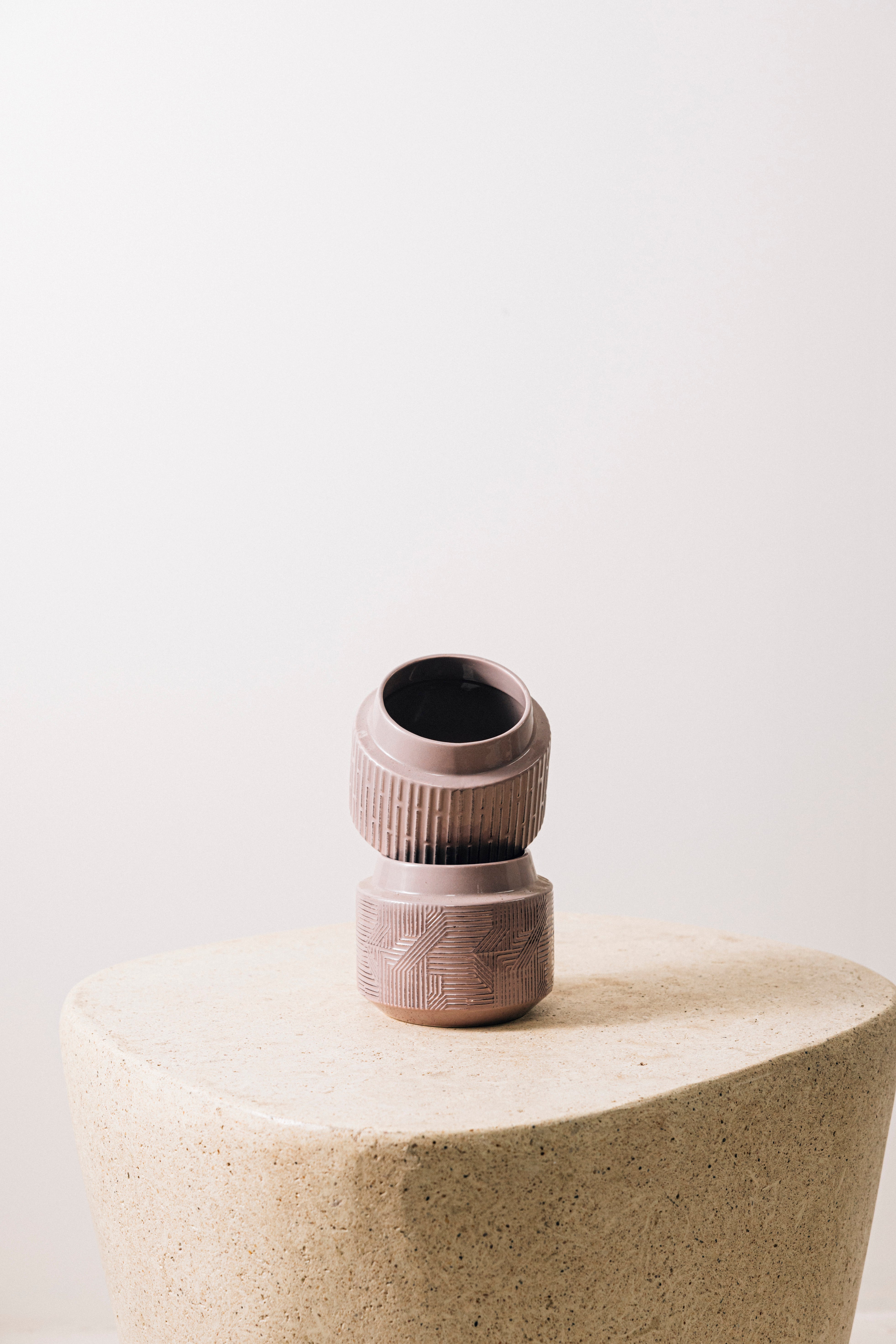 Jungleous-Lila Seramik Saksı-Saksı-4-Milagron.com