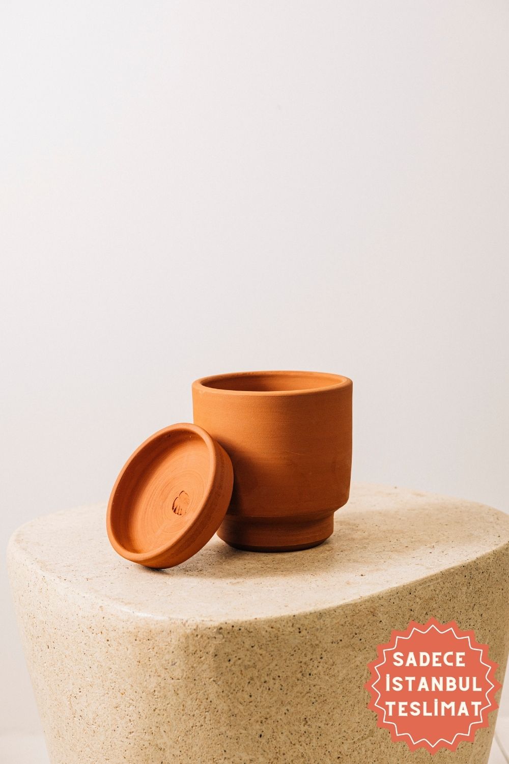 Jungleous-Otto Saksı 17 cm Clay-Saksı-1-Milagron.com