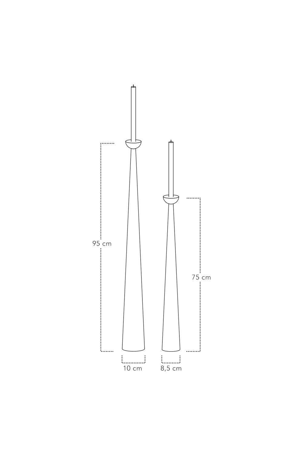 KAO Collection-Flute Mumluk Ceviz-Mumluk & Şamdan-4-Milagron.com