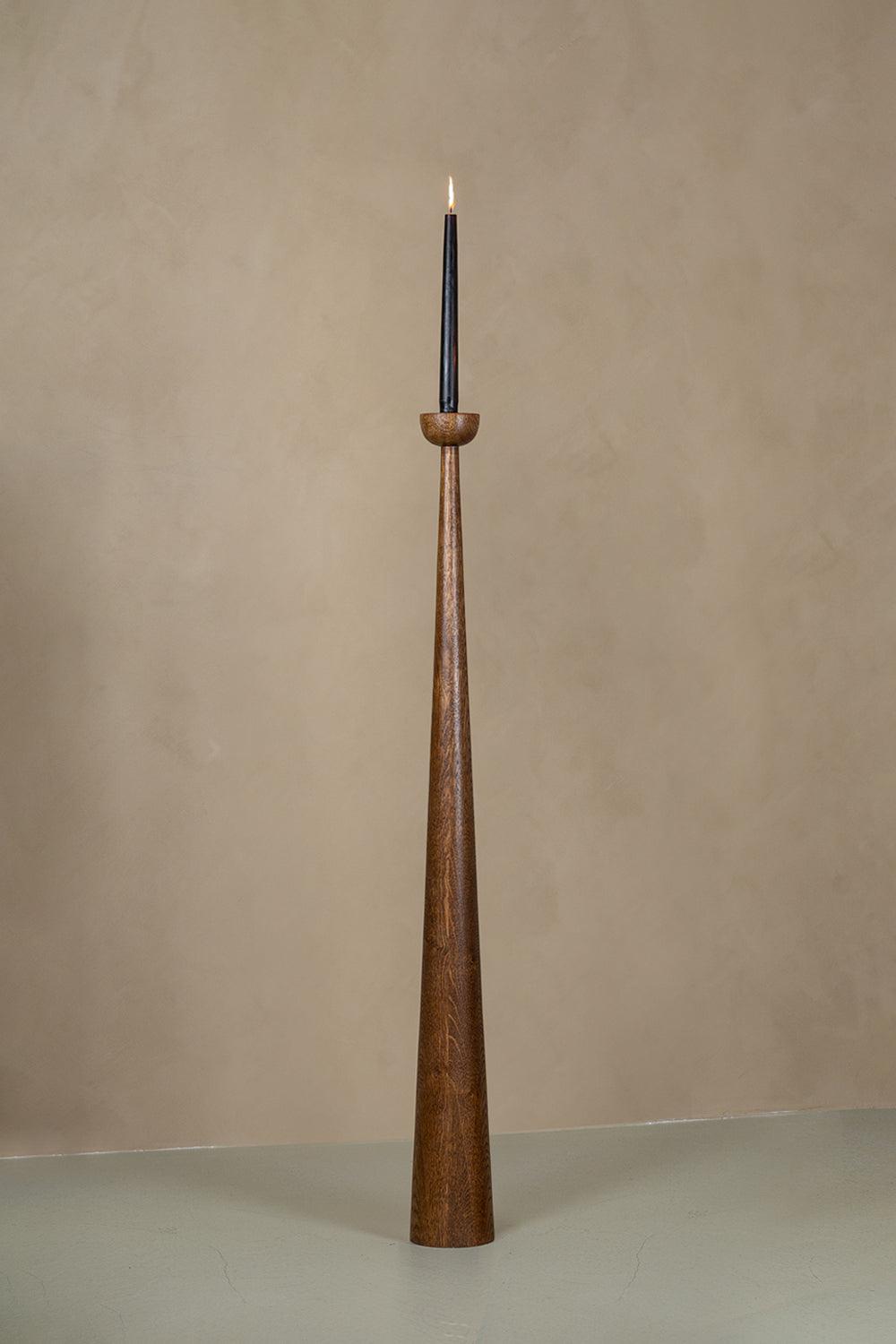 KAO Collection-Flute Uzun Mumluk Ceviz-Mumluk & Şamdan-1-Milagron.com