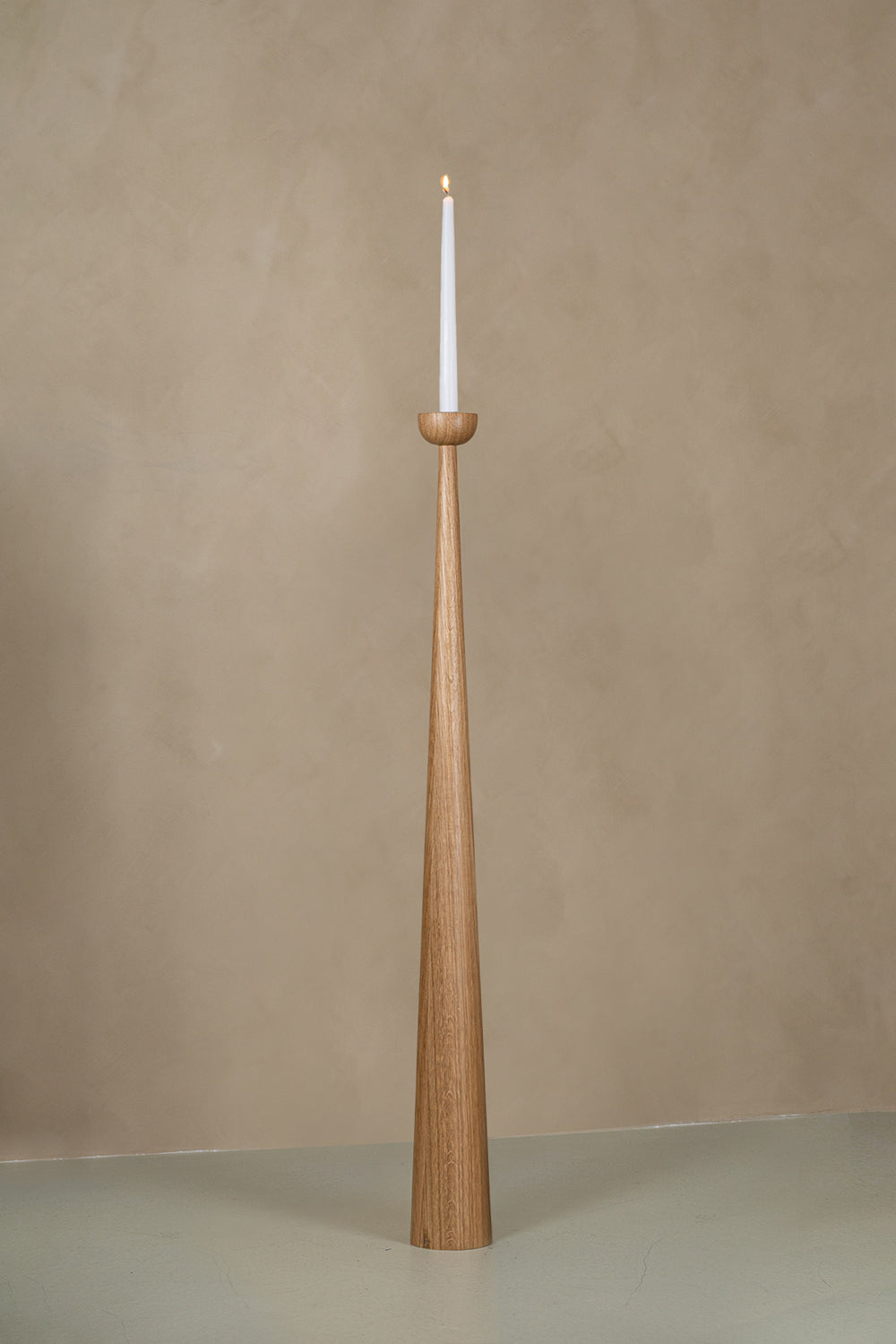 KAO Collection-Flute Uzun Mumluk Naturel-Mumluk & Şamdan-1-Milagron.com