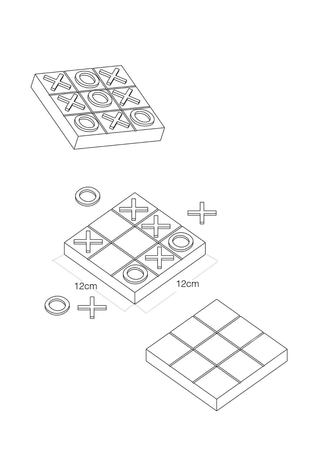 KAO Collection-XOXO Beyaz-Biblo-2-Milagron.com